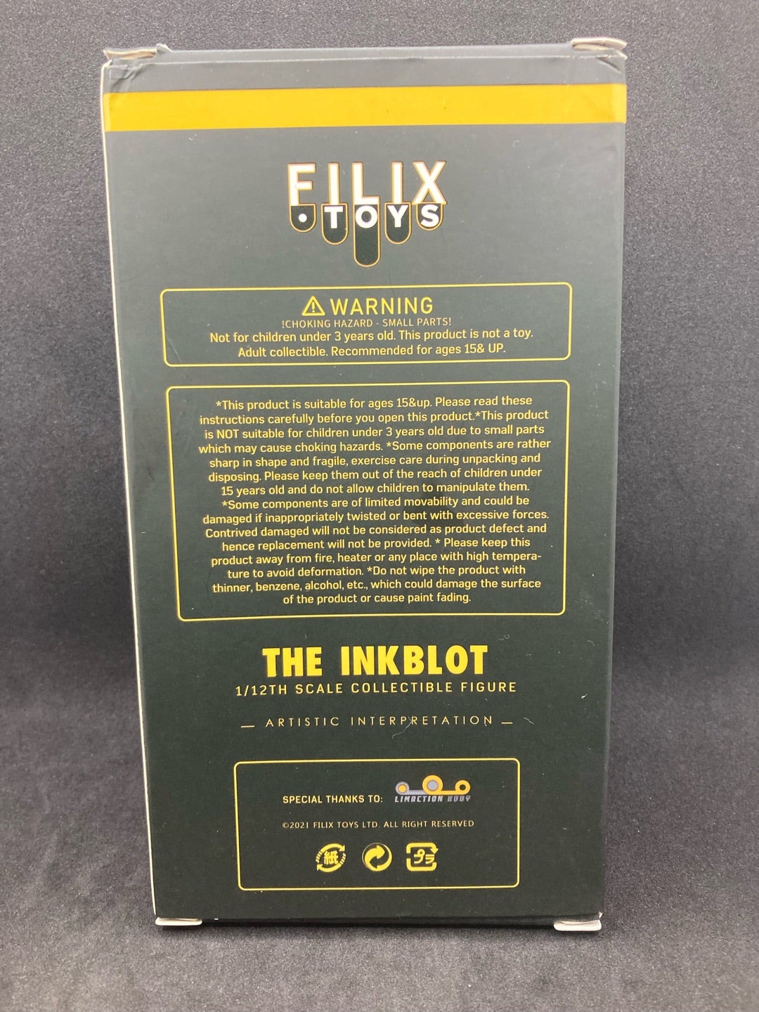 FILIX TOYS THE INKBLOT | 5out5toysのアメトイ紹介ブログ