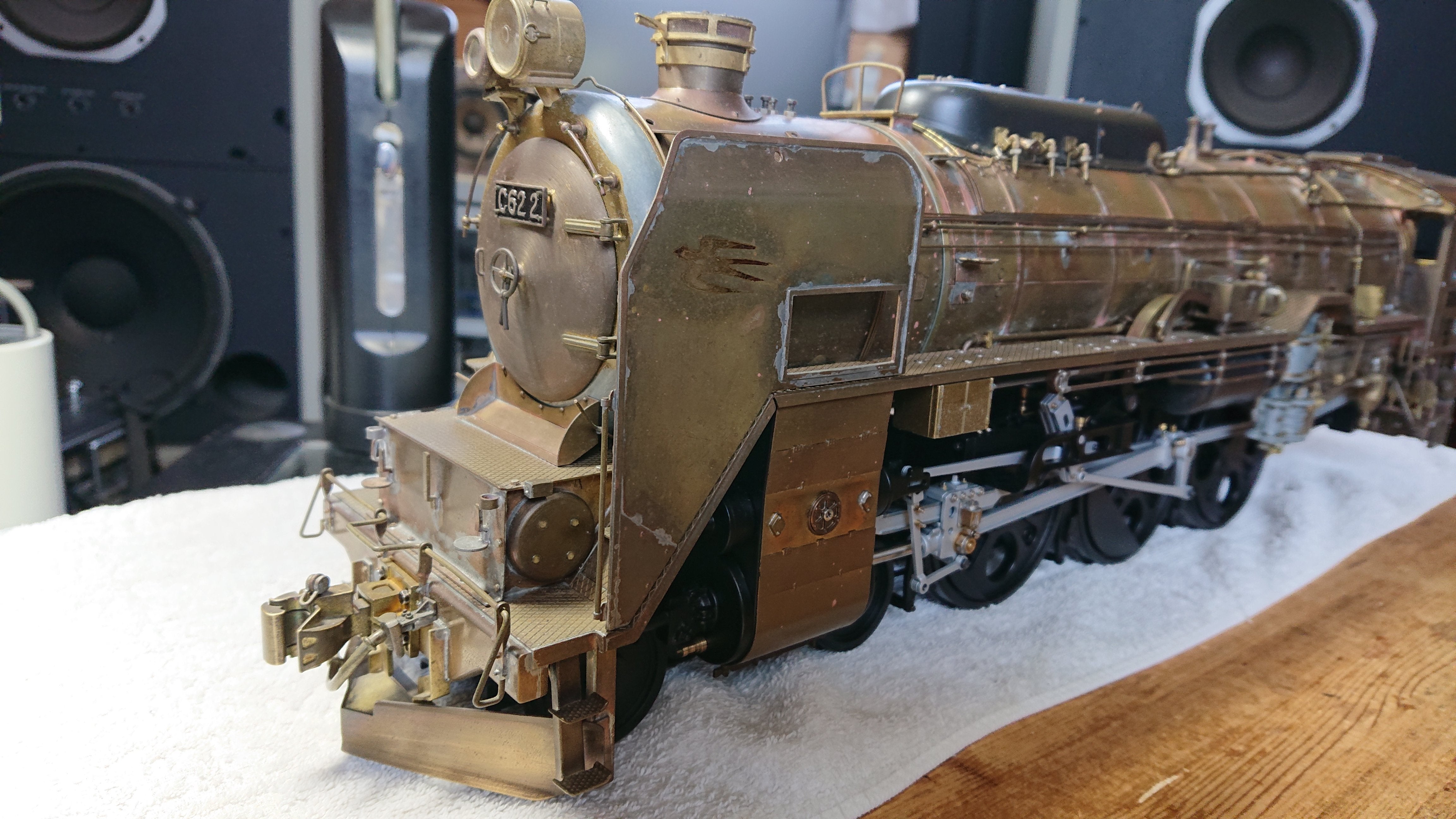 デアゴスティーニ C622 【週刊蒸気機関車C62を作る】を作ってい デアゴスティーニ C622 【週刊蒸気機関車C62を作る】を作ってい