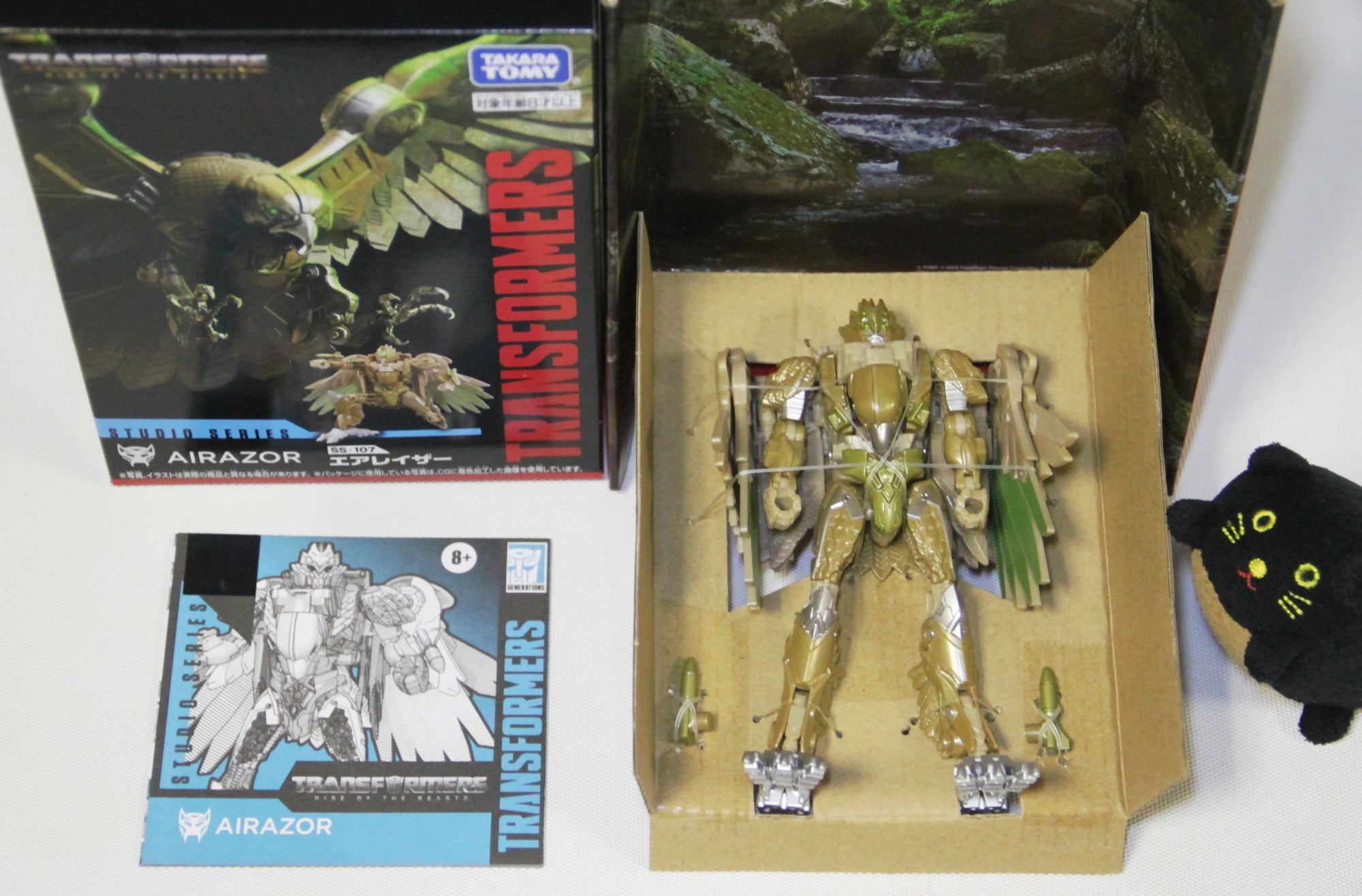 SS-107 エアレイザー ⇔ ハヤブサ【ビースト覚醒】 集れ!超ロボット生命体 MYSTERIOUS MIND トランスフォーマー スタジオシリーズ SS 107 エアレイザー