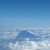 雪の無い富士山の画像