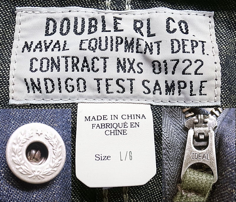 新品RRL USN WHEATON ダブルアールエル ツナギ　サイズM RRL USN WHEATON CVR-COVERALL ダブルアールエル デニム ツナギ | 東京