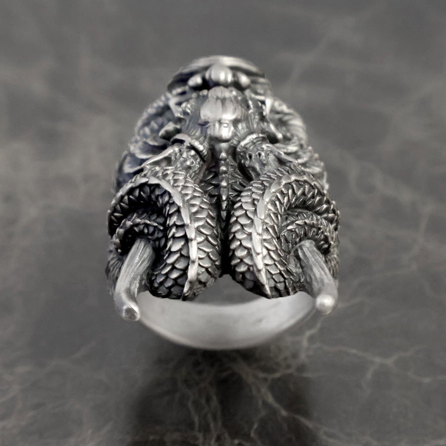 龍鬼 ring | SILVER GEEKS (シルバーギークス) 龍鬼 ring | SILVER GEEKS (シルバーギークス)