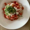 梅肉とトマトのパスタ　〜美味しく残暑を乗り切るの画像