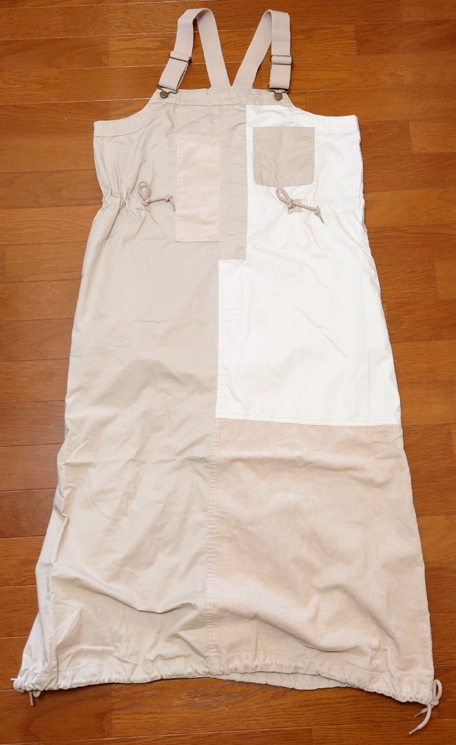 ニコアンド　リメイク風ジャンパースカート