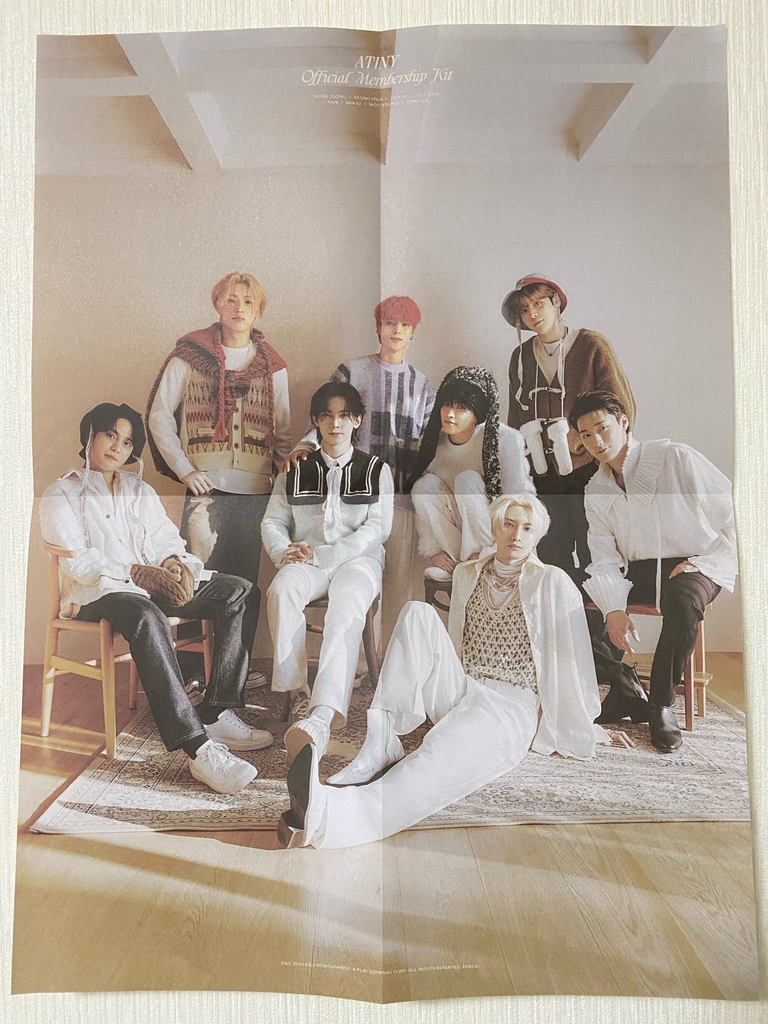 ATEEZ ATINY Official Membership Kit | saramiblogさらみぶろぐ