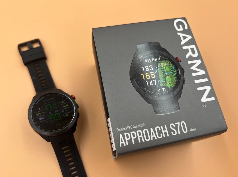 待ってました!】GARMIN S70 腕時計型ゴルフGPSナビ発売開始 待ってました!】GARMIN S70 腕時計型ゴルフGPSナビ発売開始