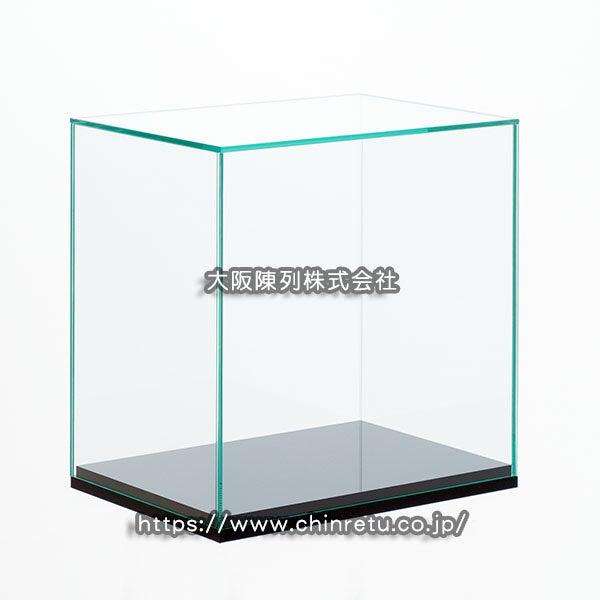 カバー方式の卓上用ガラスケースの製作販売実例    ショーケース