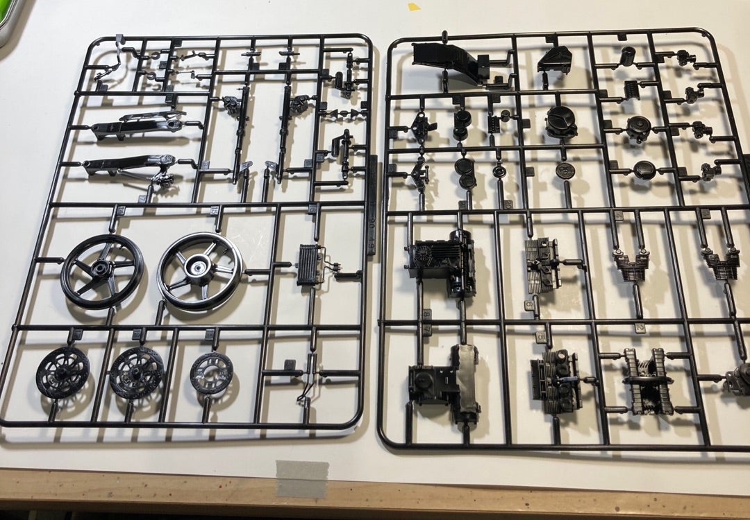 アオシマ1/12「カワサキ ZR400C ゼファー'89」の製作 | たけざく アオシマ1/12「カワサキ ZR400C ゼファー'89」の製作 | たけざく
