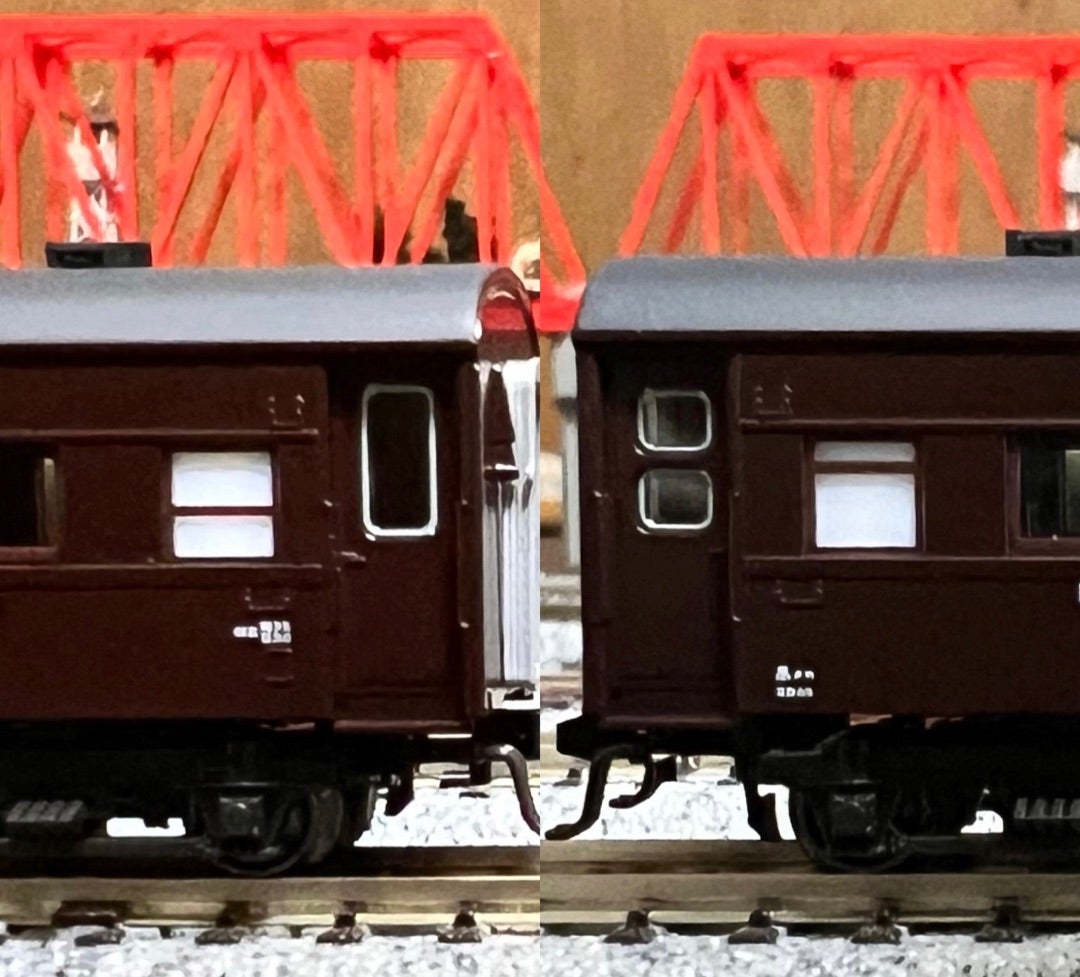 KATO 10-1805“高崎運転所 旧形客車 7両セット”入線。〜その3 KATO 10-1805“高崎運転所 旧形客車 7両セット”入線。〜その3