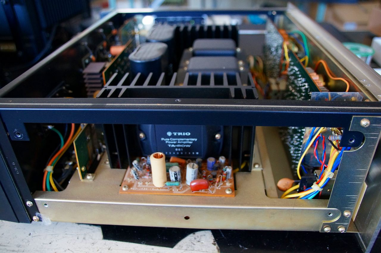 TRIO KA-7300をオーバーホールしたいの～ - うにとジムランといきもの