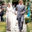 モナコの王子様とマッジョーレ湖の王女様の結婚式。ウェディングドレスはアルマーニプリヴェで。