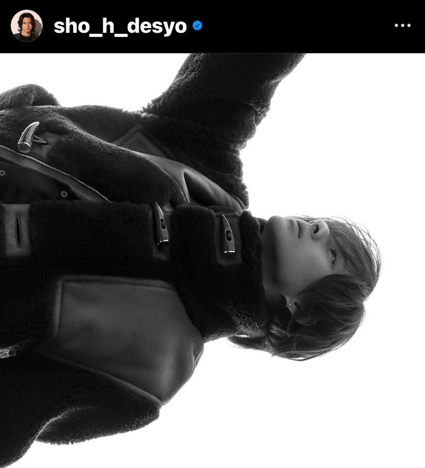 紫耀がインスタで写真をUPしました‼️めちゃくちゃカッコ良すぎ