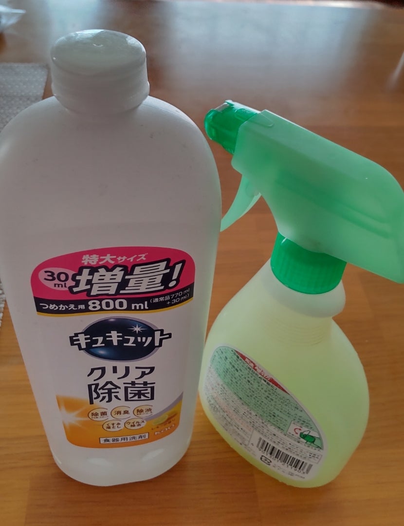 食器 用 洗剤 泡 スプレー 自作