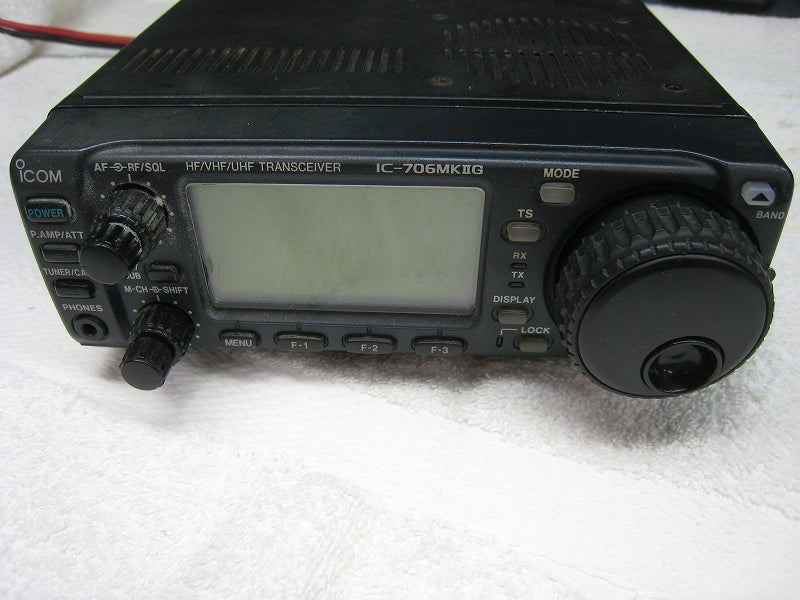 IC-706MKⅡG 電源が入らない | Ham Radio 修理日記