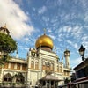 シンガポール夫婦旅2️⃣〜美しいモスクとマーライオン散策の画像