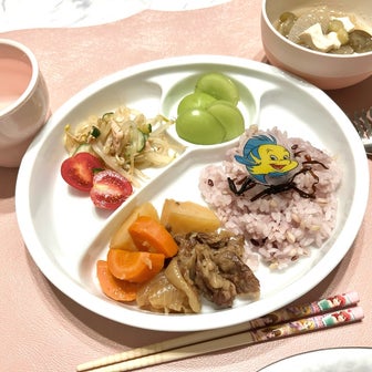 【週末】少食ぎみの３歳児に作るワンプレートご飯(๑˃̵ᴗ˂̵)【オススメも】