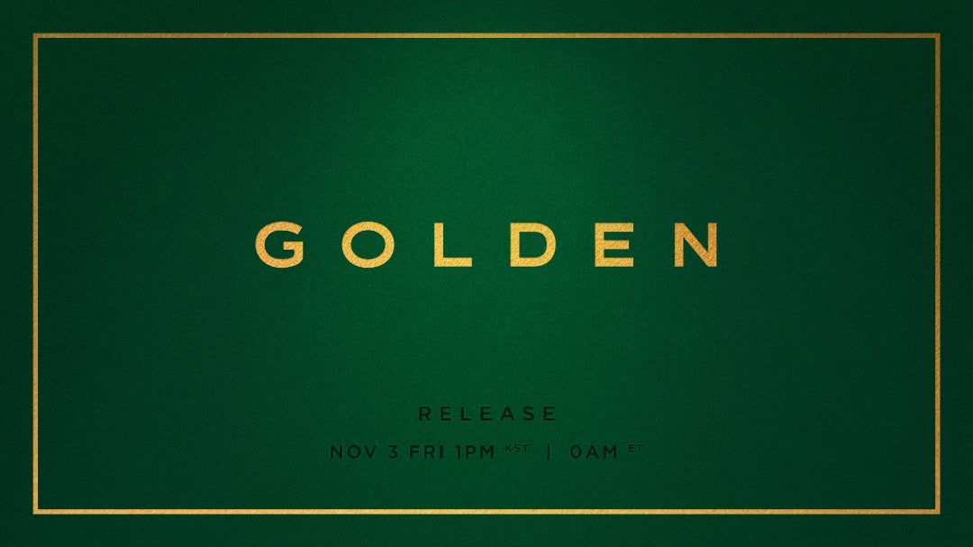BTS JUNG KOOK solo Album 'GOLDEN'