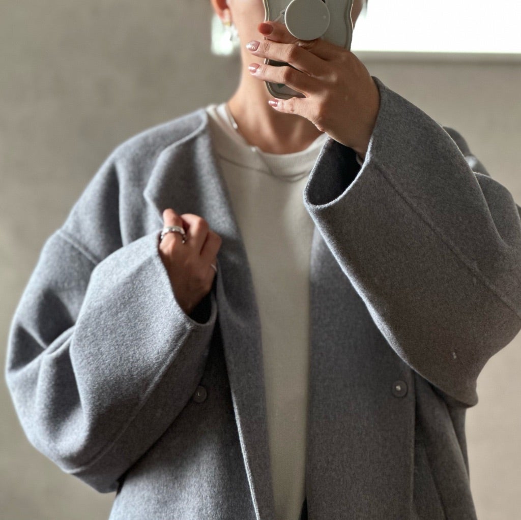 and it_】ビックシルエットコート デンペルヴォート ドルマン and it_】ビックシルエットコート デンペルヴォート ドルマン