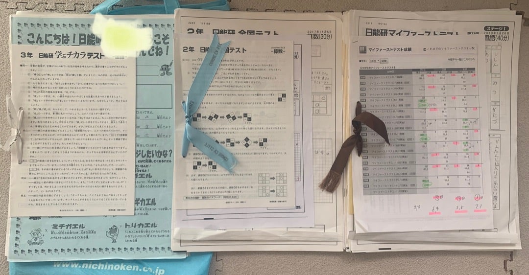 日能研小3全国テスト、スカラシップ基準、テスト保存方法 日能研小3全国テスト、スカラシップ基準、テスト保存方法