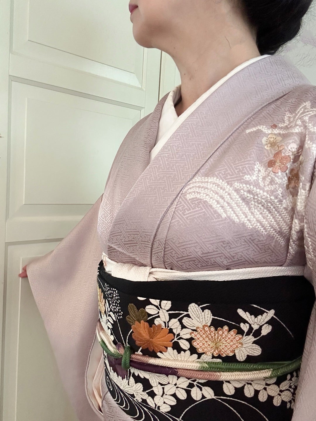 絞りの訪問着にぎをん齋藤の帯でお出かけ | Kazumi's Diary 絞りの訪問着にぎをん齋藤の帯でお出かけ | Kazumi's Diary