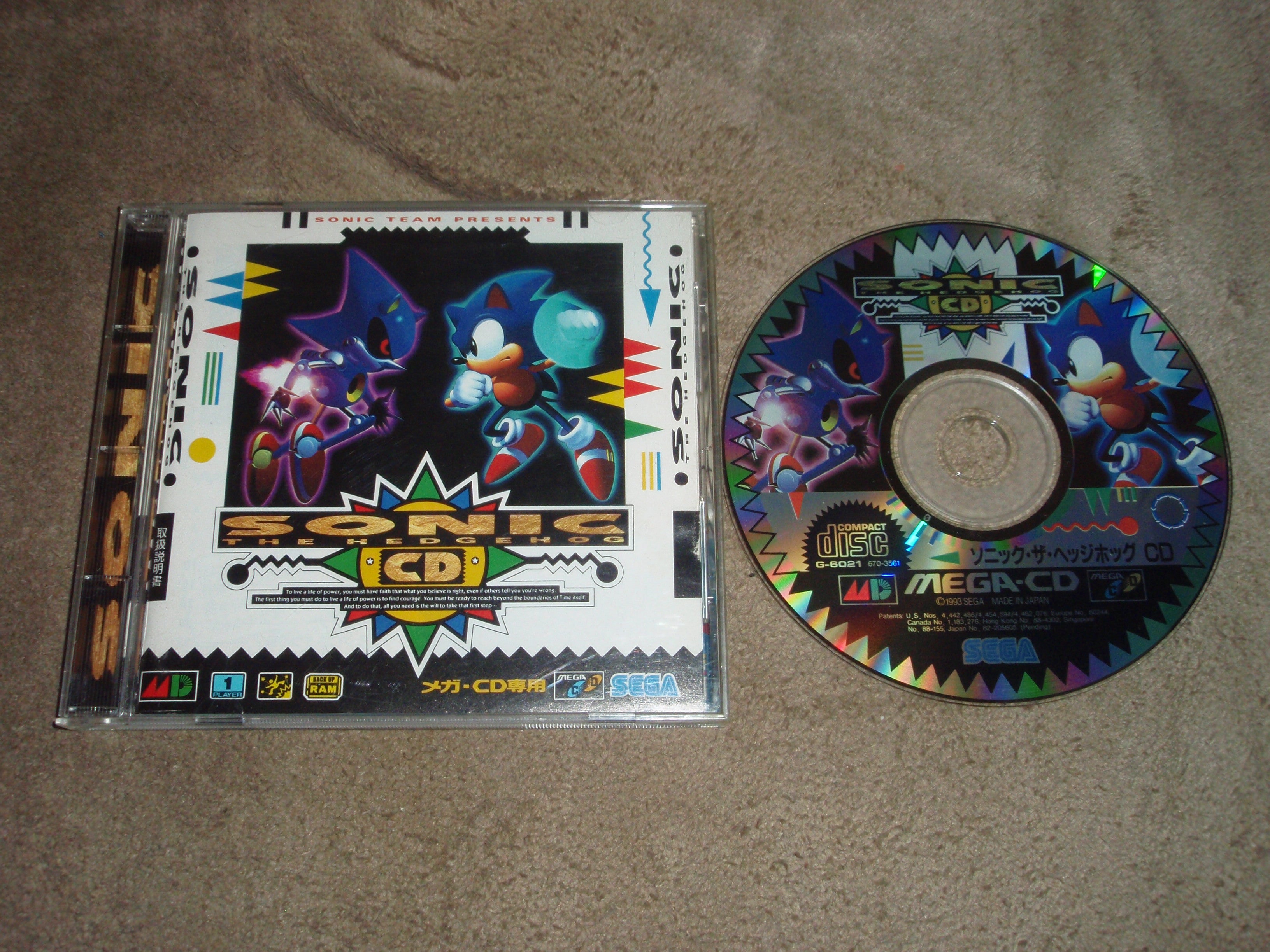ソニック・ザ・ヘッジホッグ CD その1 | 【レトロゲーム