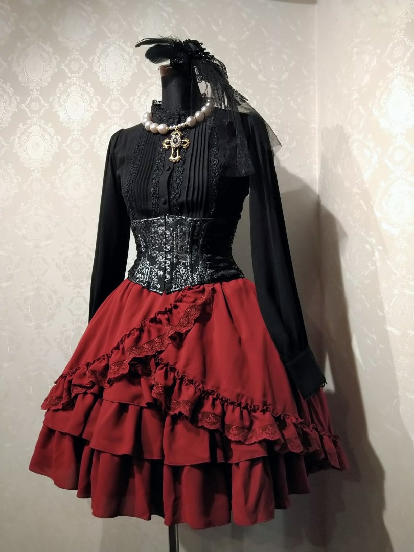 ☆Victorian Ruffle Chiffon Skirt☆ | ATELIER-PIERROT大阪店 ☆Victorian Ruffle Chiffon Skirt☆ | ATELIER-PIERROT大阪店