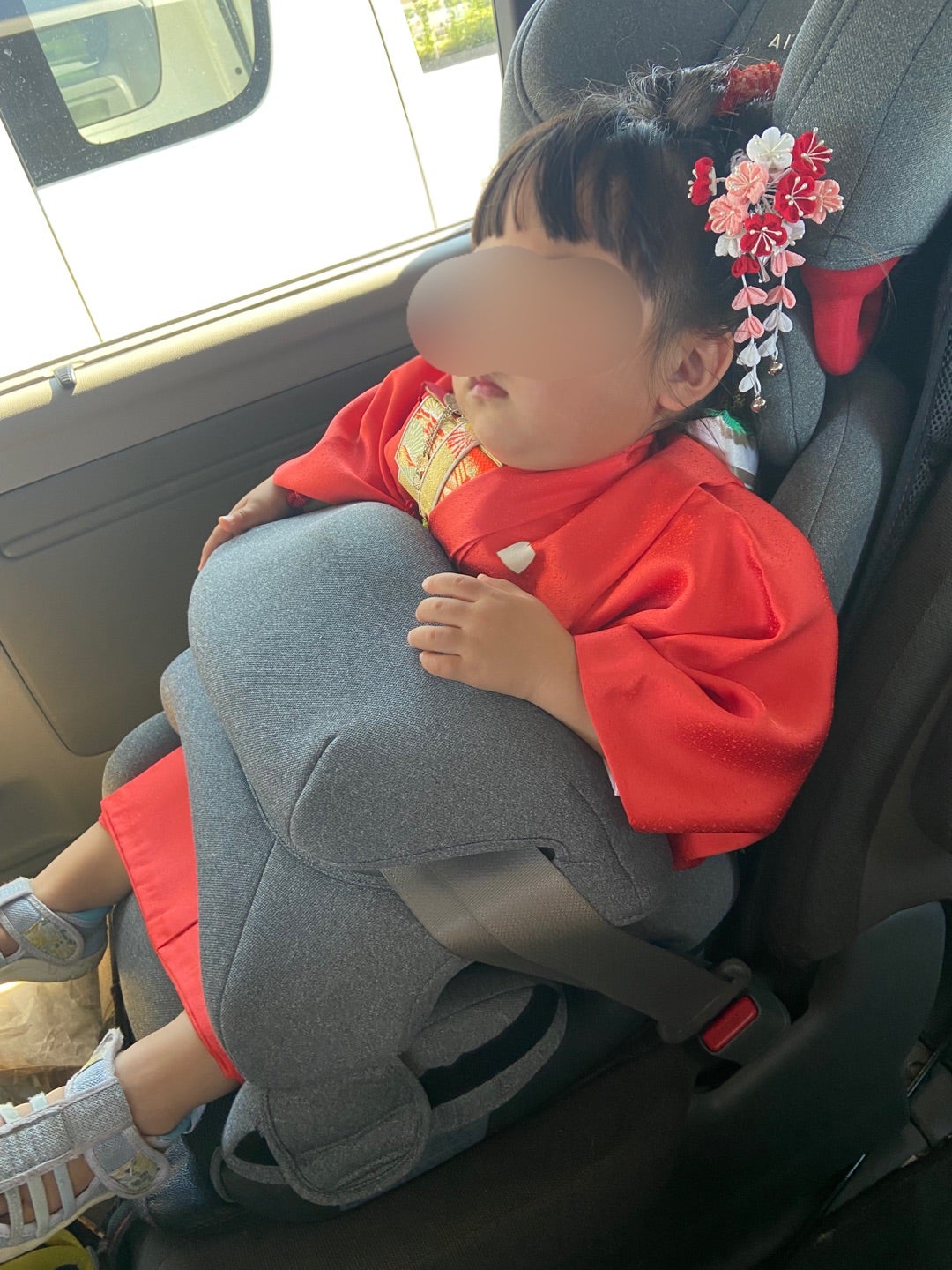姫ちゃん*2歳七五三③】おかあちゃんの着付けがすごいのよ 姫ちゃん*2歳七五三③】おかあちゃんの着付けがすごいのよ