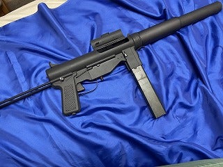 ハドソン M3A1 グリースガン サイレンサーカスタム ガスブロー ハドソン M3A1 グリースガン サイレンサーカスタム ガスブロー