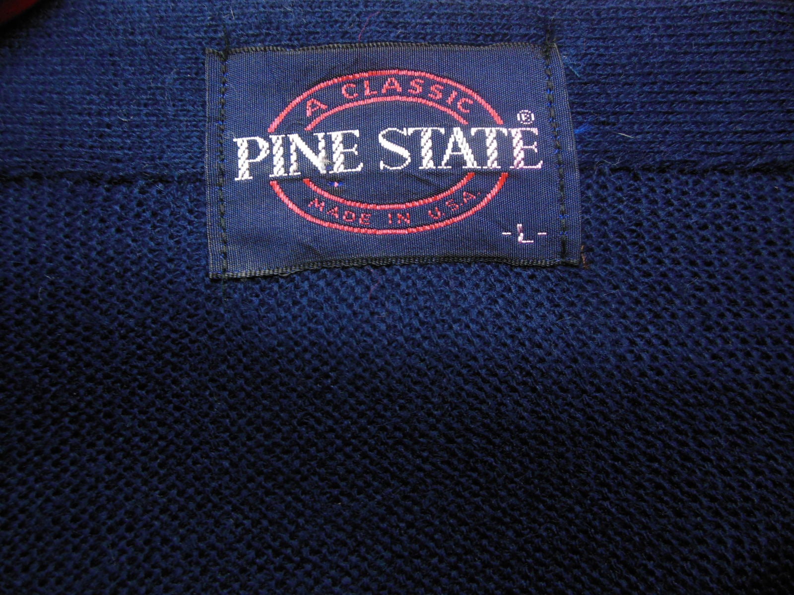 Classic PineState パインステート アクリル カーディガン 古着-