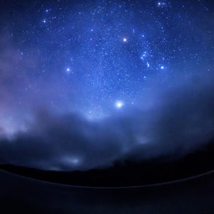 ⭐九頭竜湖の夜空⭐️の画像