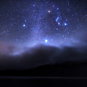 ⭐九頭竜湖で見た星空⭐️の画像