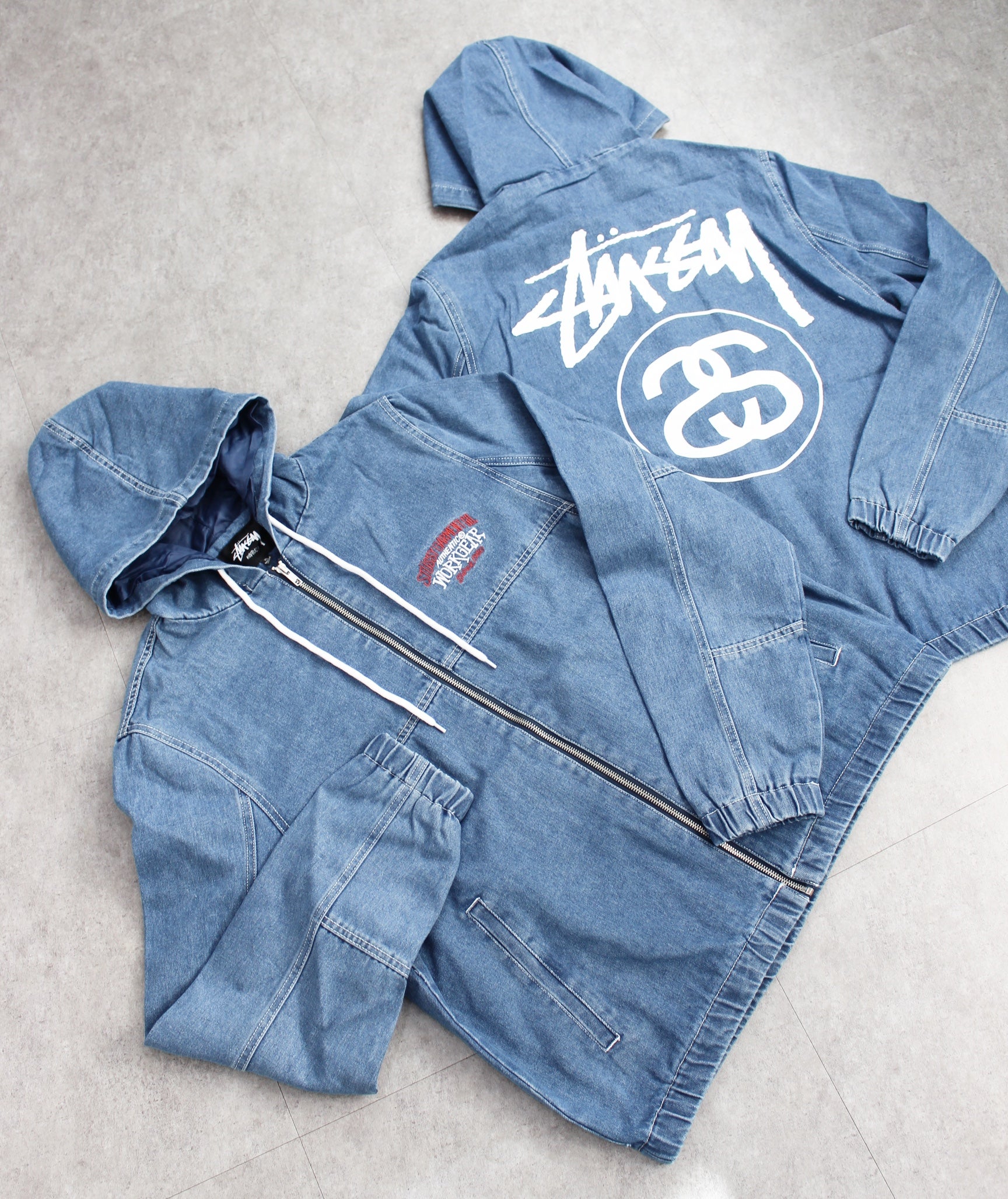 STUSSY SS Link Zip-Up Denim Hoodie Jacket 入荷 | MOXOF BLOG STUSSY SS Link Zip-Up Denim Hoodie Jacket 入荷 | MOXOF BLOG