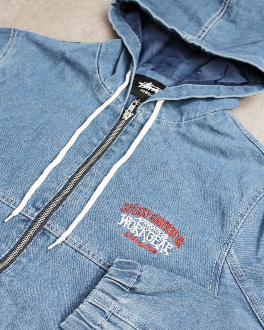 STUSSY SS Link Zip-Up Denim Hoodie Jacket 入荷 | MOXOF BLOG STUSSY SS Link Zip-Up Denim Hoodie Jacket 入荷 | MOXOF BLOG