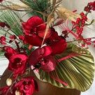 レッスン、レッスン〜！深紅の胡蝶蘭の”お正月花ワンデーレッスン”　ご参加者様の作品ご紹介の記事より
