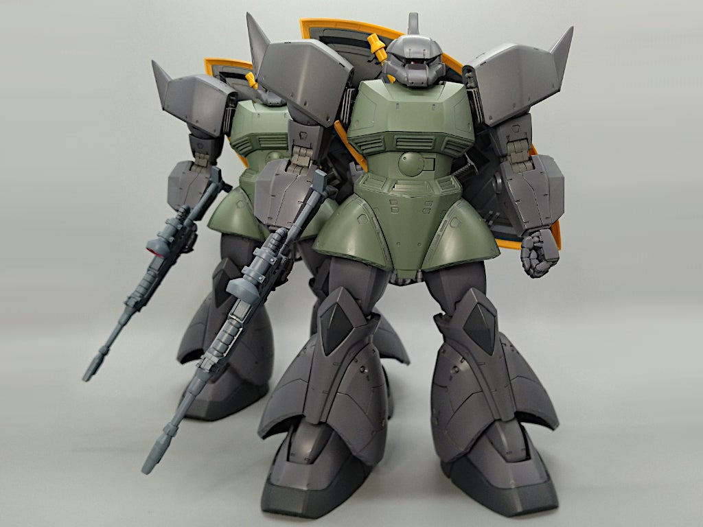 MGゲルググVer2.0製作記③(完成編②:量産型ゲルググ編 MGゲルググVer2.0製作記③(完成編②:量産型ゲルググ編