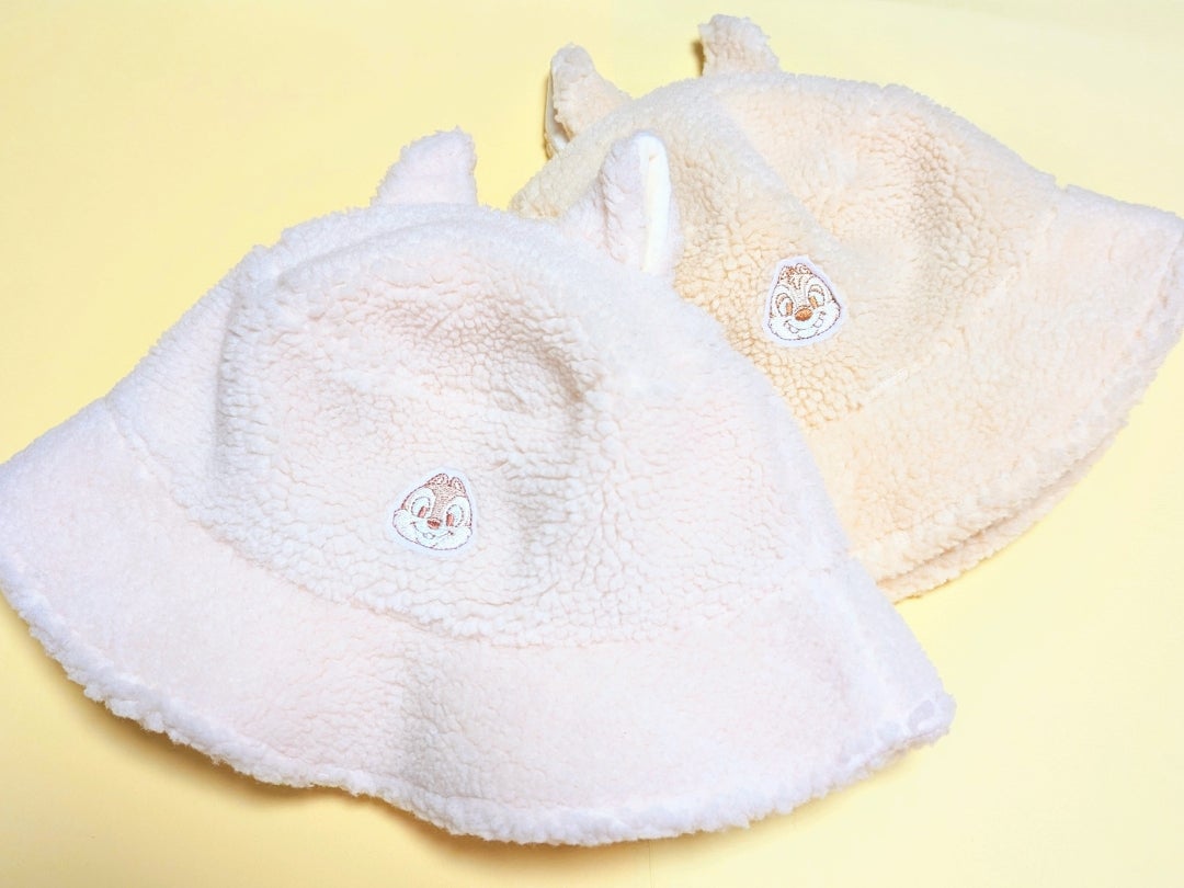めっっちゃかわぃぃ!!大人気のチップ&デールのもこもこバケハ めっっちゃかわぃぃ!!大人気のチップ&デールのもこもこバケハ