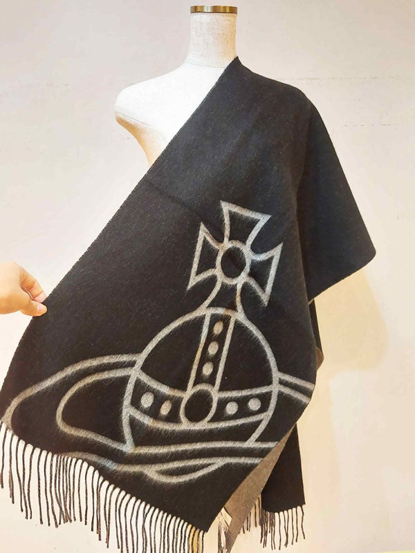 ◇Vivienne Westwood【ワンポイントORB ウールリバーシブル ◇Vivienne Westwood【ワンポイントORB ウールリバーシブル