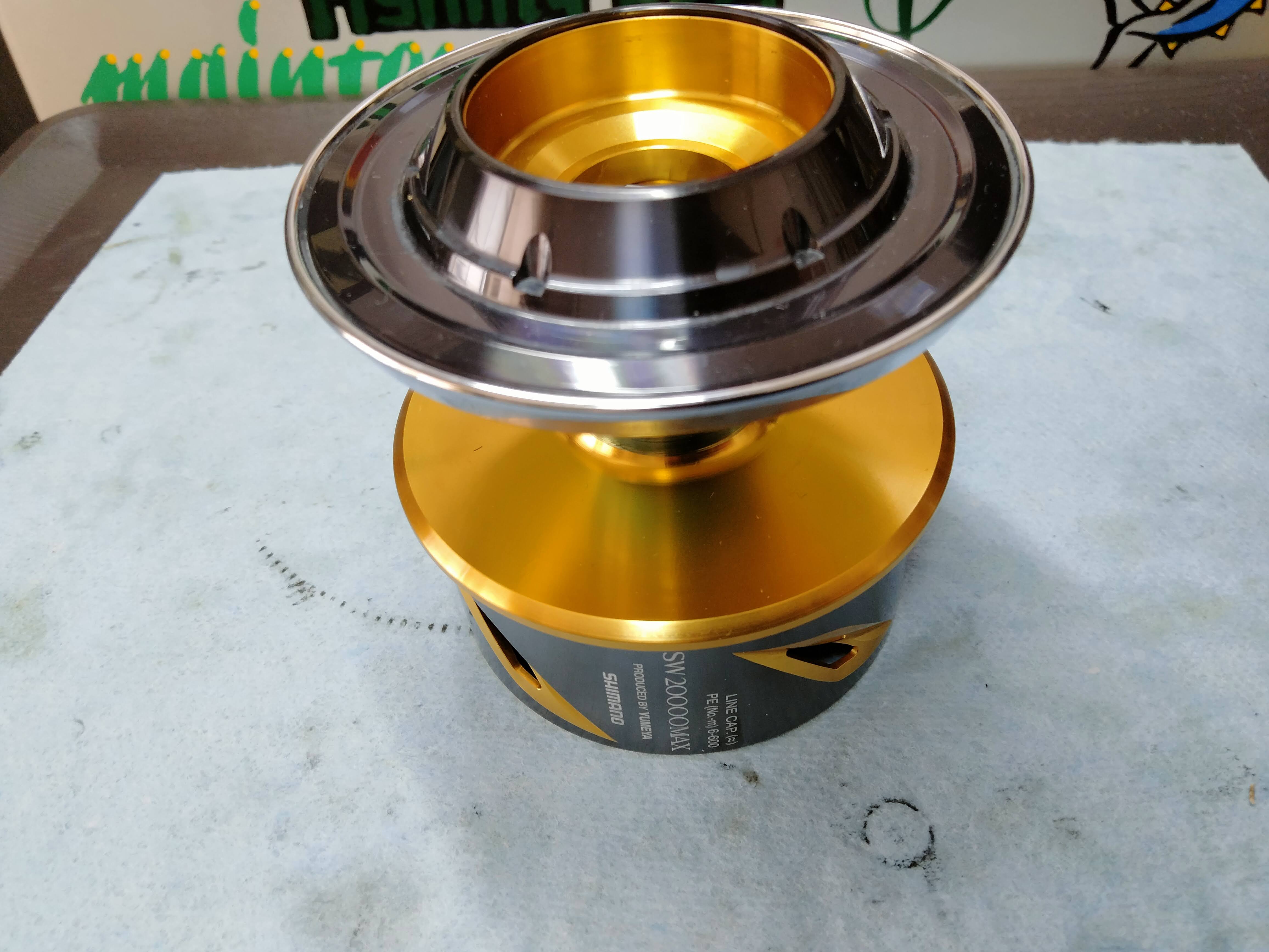 夢屋 20ステラSW20000MAXスプール整備 | reelmaintenance-higarageのブログ 夢屋 20ステラSW20000MAXスプール整備 | reelmaintenance-higarageのブログ