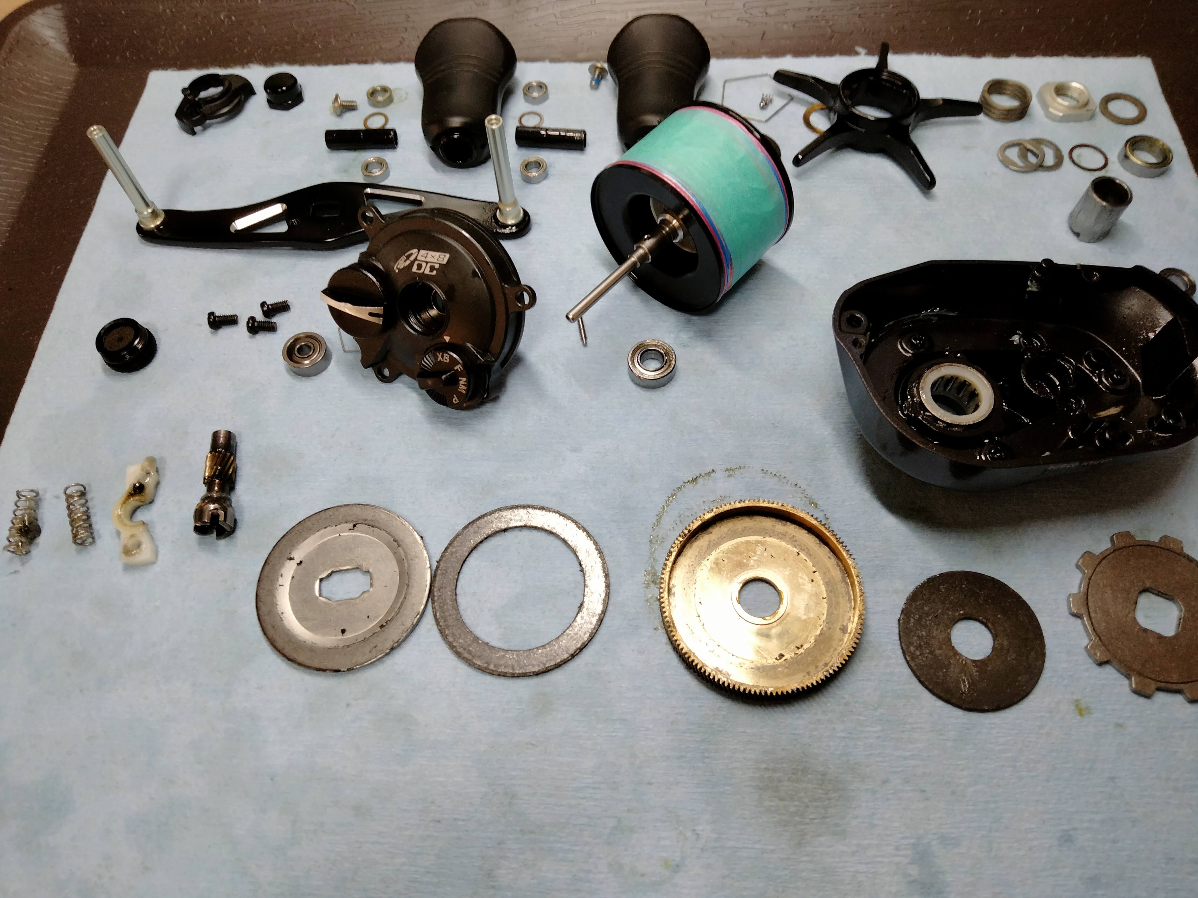 18アンタレスDCMD XG(右)整備その① | reelmaintenance-higarage 18アンタレスDCMD XG(右)整備その① | reelmaintenance-higarage