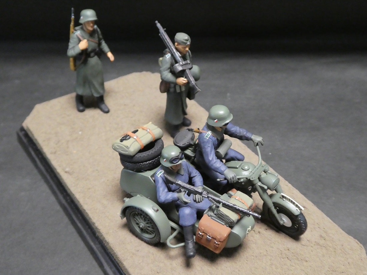 タミヤ 1/35 ドイツ陸軍 BMW R75 サイドカー 出品 | tai-fighter タミヤ 1/35 ドイツ陸軍 BMW R75 サイドカー 出品 | tai-fighter