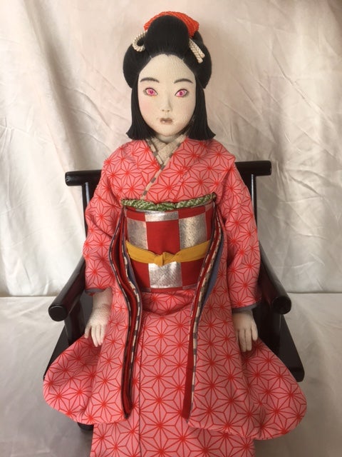 辻村寿三郎先生のお弟子さん杉山先生の人形作品～人形教室の講師もされてました