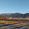冬景色の丹沢の画像