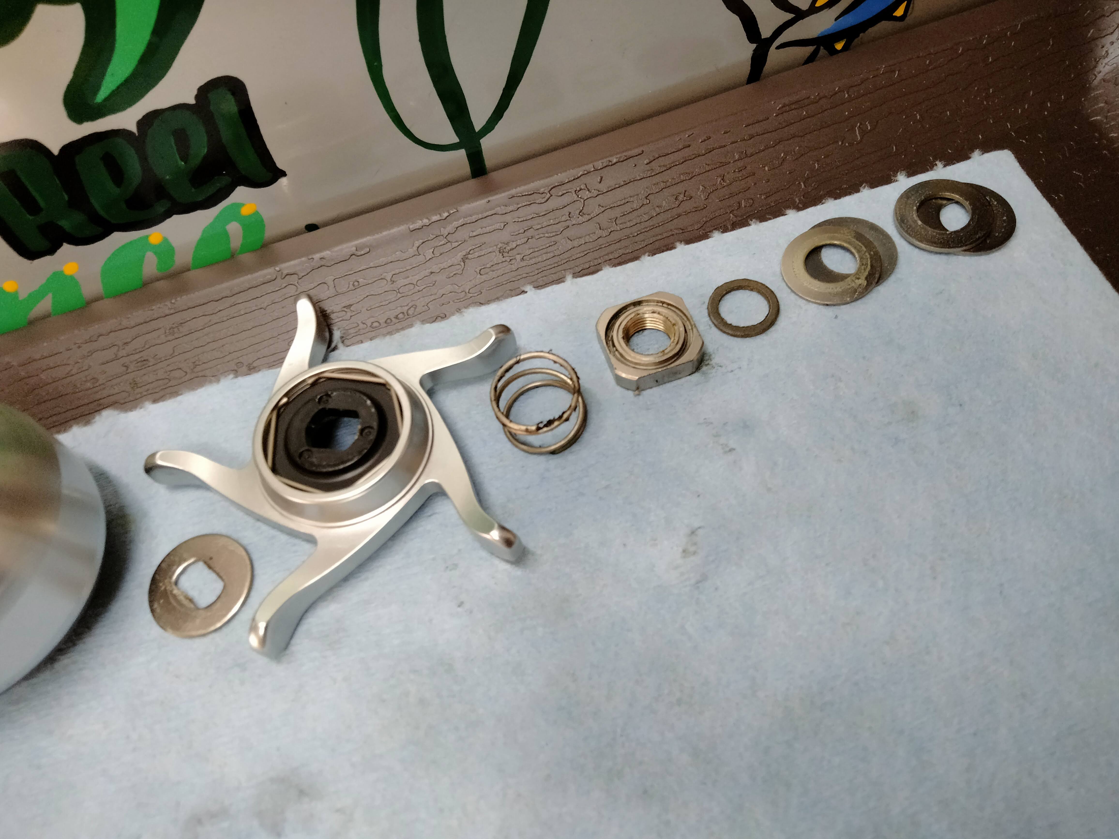 16フォースマスター2000整備その① | reelmaintenance-higarage 16フォースマスター2000整備その① | reelmaintenance-higarage