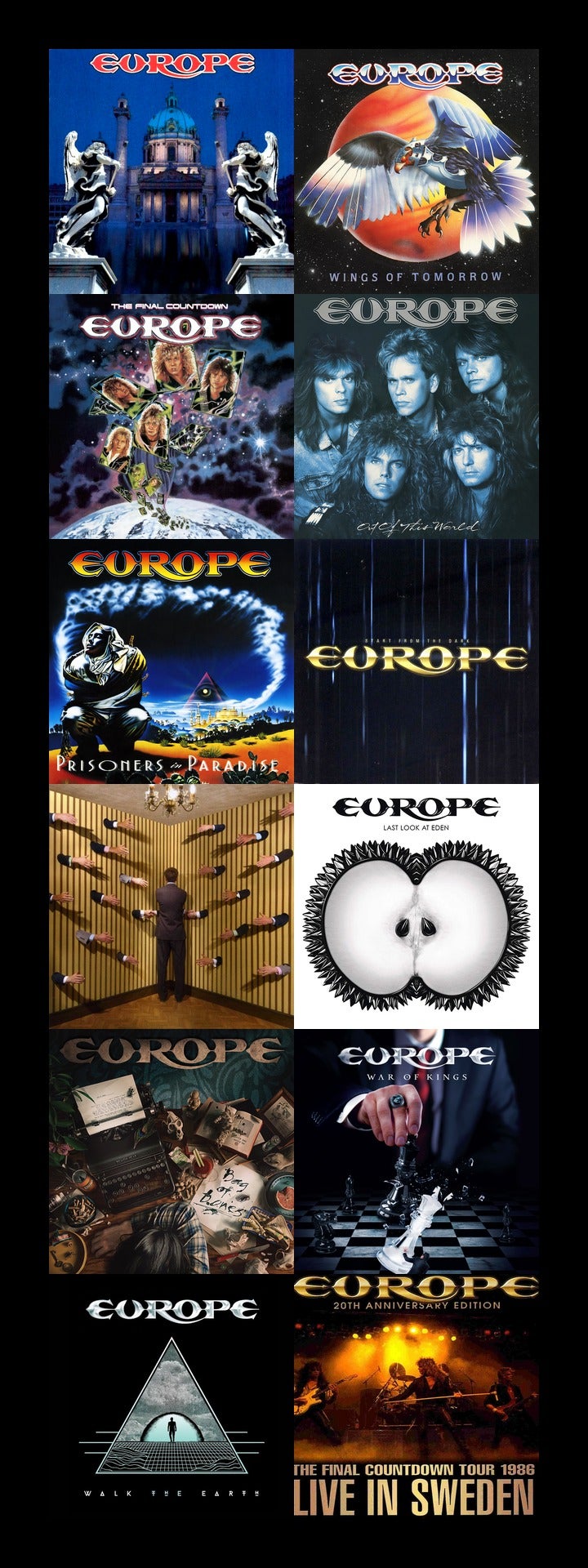 私の好きなEUROPE曲ランキングの記事画像