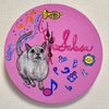 【オーダー絵画時計】猫(トンキニーズ)の更紗(Salasa)ちゃんの画像