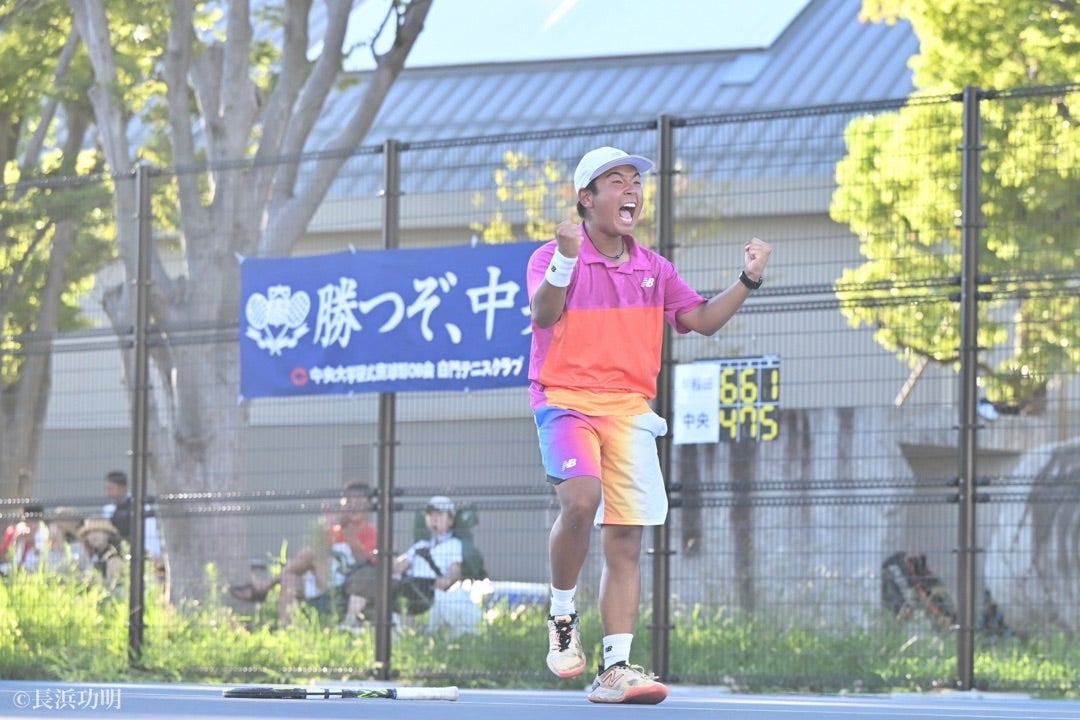 1年森田です。【中大テニスのブログ】