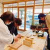 鯖江おかみさん会の「まちゼミ」にLa Tempoも特別参加。箱棚作りワークショップ開催。の画像