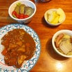 ポークカレーと白菜とウインナーのスープ。