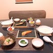 鮭の西京焼＆お手軽豆腐鍋