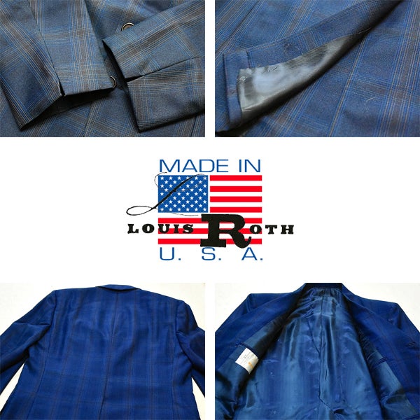 USA製テーラードジャケット紺ブレ＠古着屋カチカチ